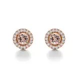 Kolczyki z morganitem w różowym złocie AJK_030 Kolczyki z morganitem w różowym złocie AJK_030